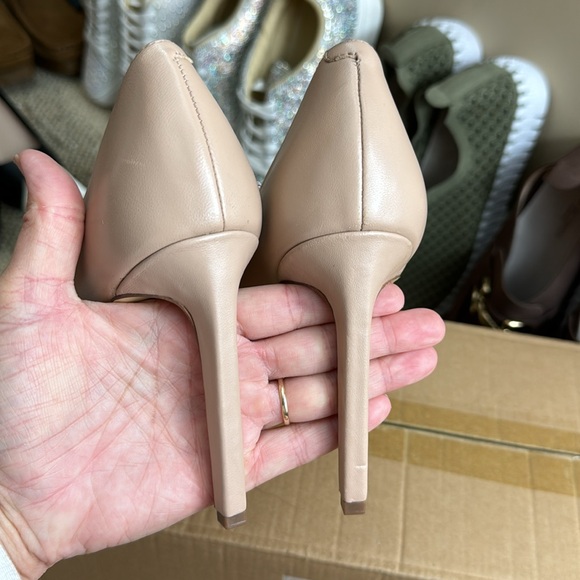 NWOT • Nine West Women's Tatiana Dress Pump • Natural Leather • Size 8.5 • 4in - Picture 11 of 17